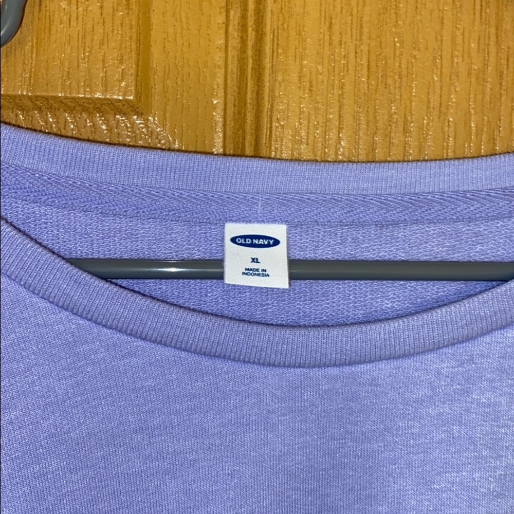 🌸NWOT Lavender sweater with 3/4 bell sleeves - Picture 2 of 5